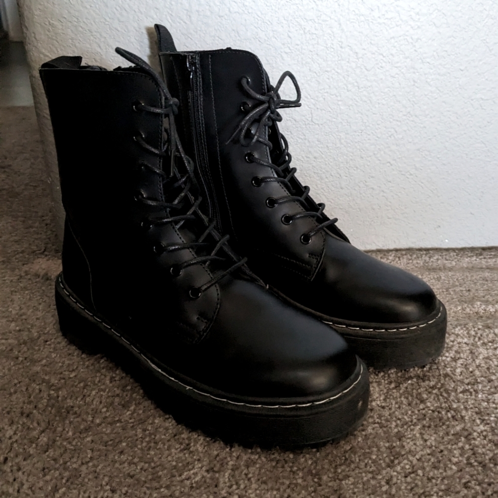 Jellypop Combat Boots